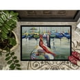 thumbnail image 3 of Carolines Treasures JMK1056JMAT LaSalle Sailboats Door Mat Indoor Rug or Outdoor Welcome Mat 24x36 Doormat  36"L x 24"W, 3 of 4