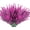 Classic Fushia, variant on Artificial Lavender Flowers Outdoor UV Resistant Fake Flowers No Fade Faux Plastic Plants Garden Porch Window Box Decorating (Classic Purple)