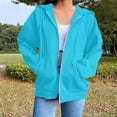 thumbnail image 7 of Gkeoshab Sweaters for Women Women's Casual Long Sleeve Stand Neck Sweatshirt Button Pullover Tops Winter Clothing for Women, 7 of 7