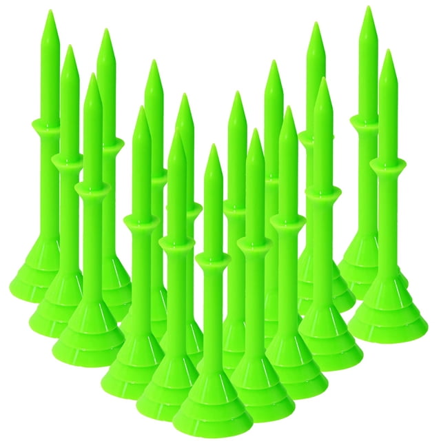 Amy Sport Golf Tees Plastic 3 1/4 Inch Upgrade Unbreakable Bulk 30 Pack Reduce Friction Side Spin Durable Stable 83 Mm Long Tee For Golfer Practice (Aqua 30 Pcs In 3 1/4 Inch)