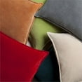 thumbnail image 2 of Surya Cotton Velvet CV-001 13 x 19" Lumbar Modern Pillow Kit in Olive Green, 2 of 2