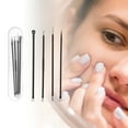 thumbnail image 4 of Unique Bargains 1 Set Facial Pimple Extractor Tool Set Black, 4 of 7