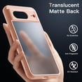 thumbnail image 4 of JETech Matte Case for Google Pixel 8 6.2-Inch 2023, Frosted Translucent Back Protective Slim Phone Cover, Anti-Fingerprints (Rose), 4 of 6