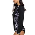 thumbnail image 5 of Women's Printed Rash Vest Long Sleeve UV Swim Shirts Rash, 5 of 7