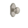 thumbnail image 2 of Grandeur 821786 Arc Solid Brass Privacy Door Knob Set - Brass, 2 of 6