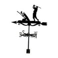 thumbnail image 4 of Veleta de Metal para Golf, jardín, veleta, indicador de dirección del viento, herramienta de medición del viento para granero, Gazebo, golfista,, 4 of 8