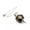 Tiger Eye (#1), variant on Natural Chakra Pendulums Runes Crystal Quartz Pendant Hammer Reiki Yoga Amulet