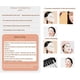thumbnail image 5 of Mascarilla facial HANSAMU reutilizable en frío y caliente, paquete de 2 unidades, 100 unidades, 5 of 7