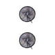 thumbnail image 1 of Toystoory Carbon Dipnet Brail Dia 30cm Scoop String Bag Ultra Light Round Ultralight Fly Outdoor Quick Dry Hand Landing Net Black Negro 2Conjunto, 1 of 6