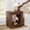 Natural, variant on MAYEERTY Modern Mirrored Console Table Acrylic Veneer Eye-Catching for Home Office Decor
