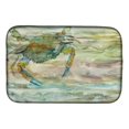 thumbnail image 1 of Carolines Treasures SC2013DDM Blue Crab Sunset Dish Drying Mat, 1 of 1