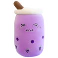 thumbnail image 2 of Lindo y suave simulación de fruta taza de té de la leche almohada de peluche juguete perla té de la leche muñeca regalo, 2 of 2