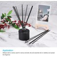 thumbnail image 5 of MECCANIXITY Fiber Reed Diffuser Sticks 250x3mm for Aroma Fragrance Essential Oil, Black Pack of 100, 5 of 5
