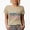 Tan, variant on Baseball Girlfriend Art Merch Gift, Heather Grey T-Shirt, XL