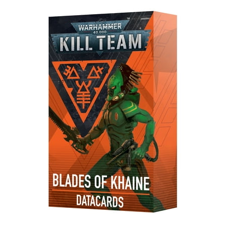 Games Workshop - Warhammer 40K Kill Team - Blades of Khaine 2024 Datacards