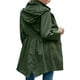 thumbnail image 4 of Chaqueta ligera impermeable para mujer, gabardina para exteriores con capucha, cortavientos ligero y resistente al viento., 4 of 5