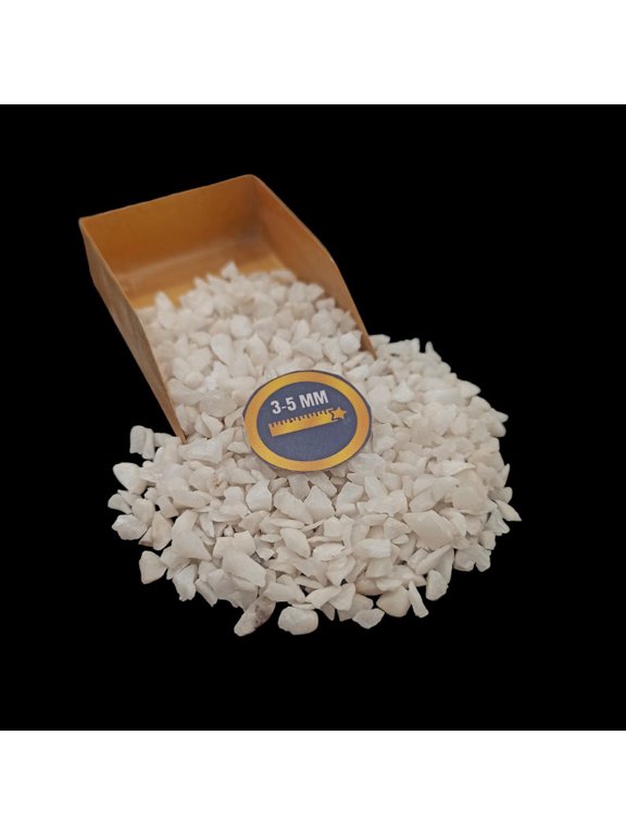 White King 3-5 mm Stone Chips, 1000g (35.27 oz), Natural Gemstone Chips for Resin Inlay, Jewelry Making & Decor