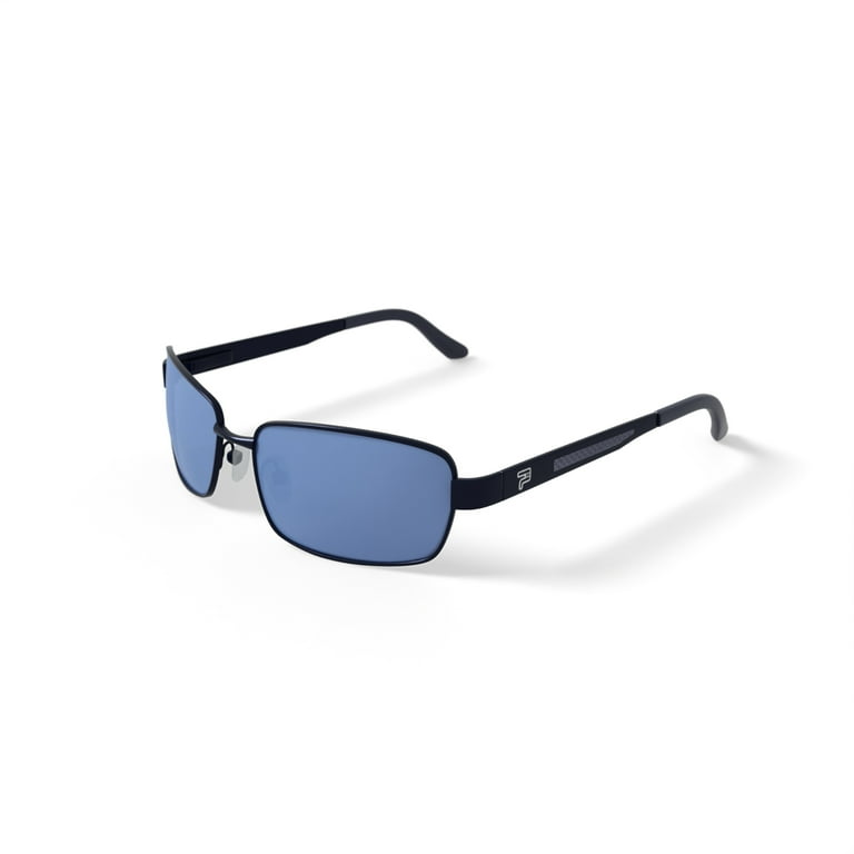 PRX Men's Sunglasses, Scooner - Matte Black, Rectangle, Metal, 58