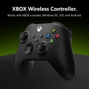 Microsoft Xbox Wireless Controller Carbon Black for Xbox, Windows 10, Android, iOS