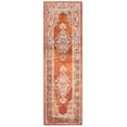 thumbnail image 2 of SAFAVIEH Crystal Miranda Oriental Runner Rug, Orange/Light Blue, 2'2" x 7', 2 of 8