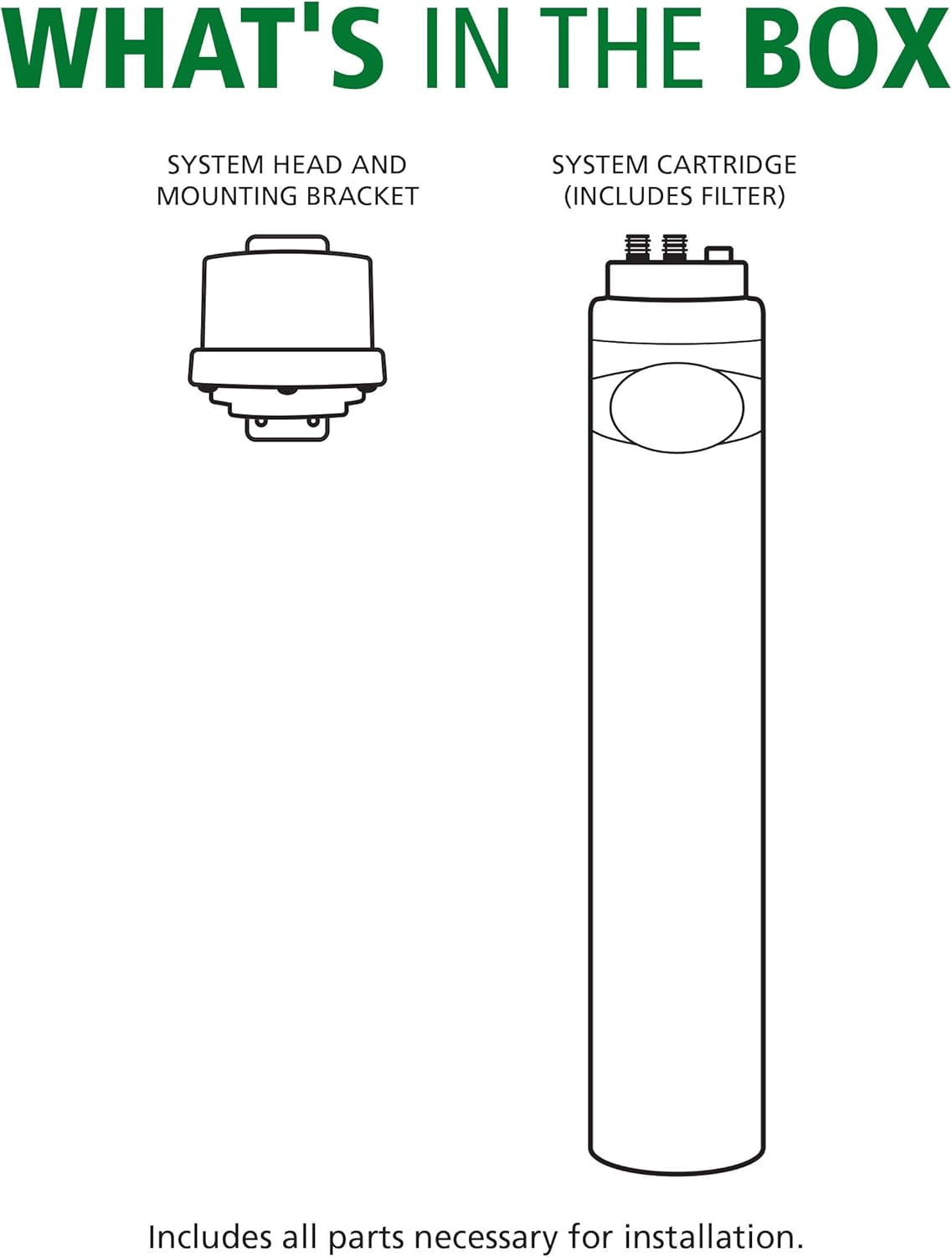 A. O. Smith Advanced Filtration Under Sink Water Filter System