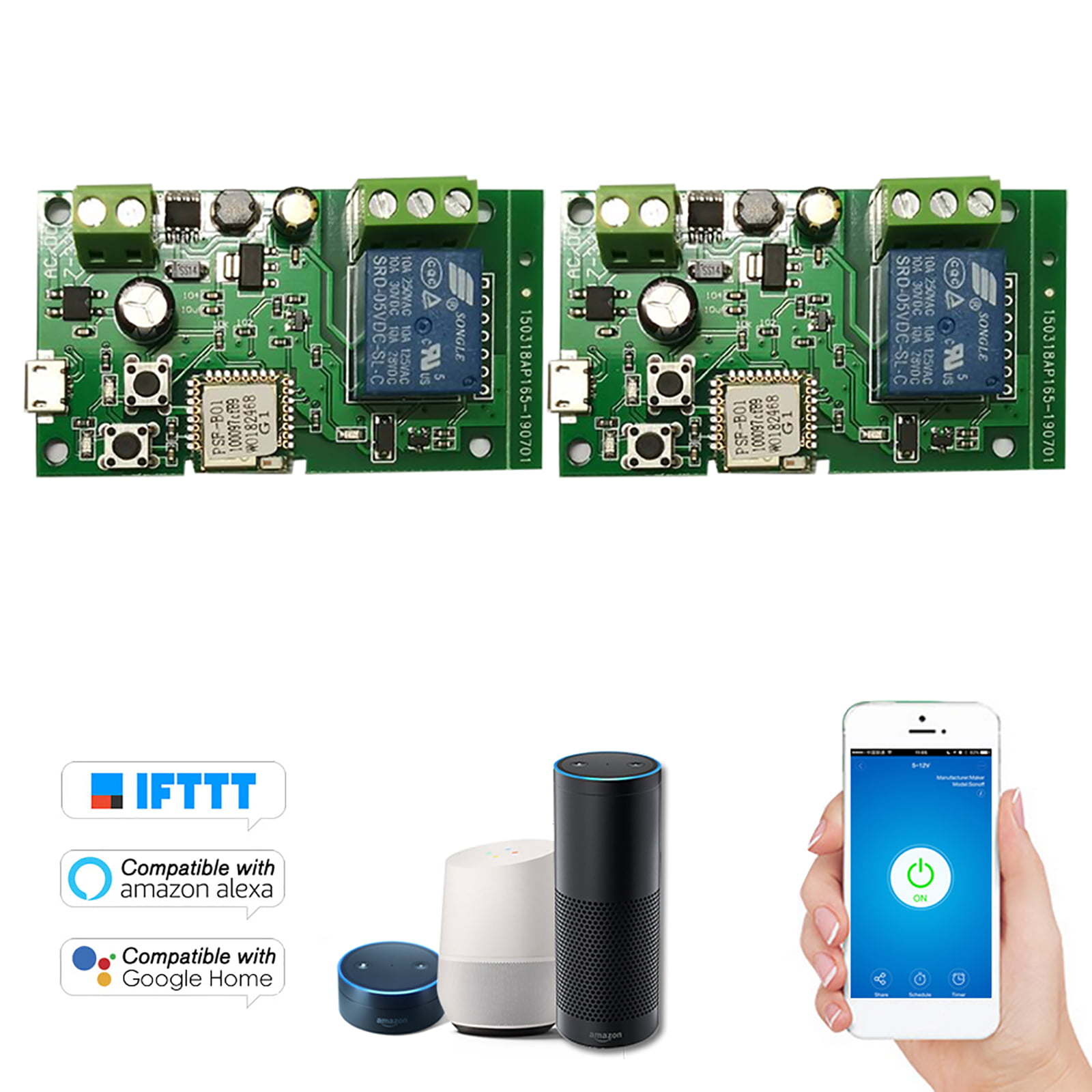 Details about   DC5V Sonoff Wireless WiFi Inching/Self-Locking Smart Switch Relay Module