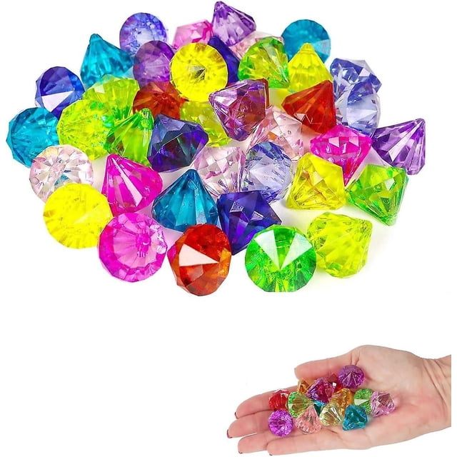 Recuerdos de fiesta Rojo Verde 1kg gemas de diamantes acrílicos grandes para Decoración del hogar