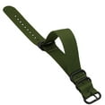 thumbnail image 4 of EeaseMX Correa de nailon para reloj, repuesto de correa de reloj ajustable, correa de muñeca alternativa de 24 mm, color verde, 4 of 8