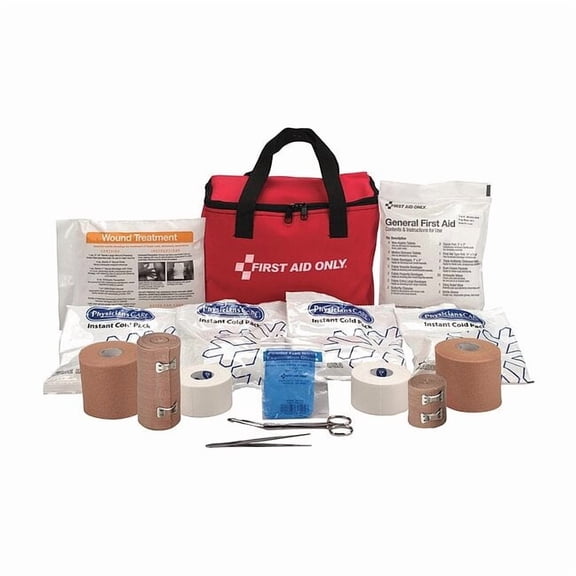 First Aid Kit and Housing, Fabric 88 Components, 20 People Served