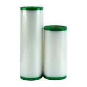 2 Rolls Textured Vacuum Food Sealer Saver Seal Bags Storage Roll