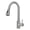 Brushed Nickel, variant on Kitchen Faucet with Pull Down Sprayer, with Soap Dispenser