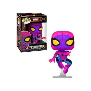 Funko POP! Marvel: Blacklight Spider-Man Vinyl Figure Black Light Edition Spiderman