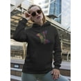 thumbnail image 2 of Abstract Butterfly Hoodie Women -SPIdeals Designs, Female 4X-Large, 2 of 4