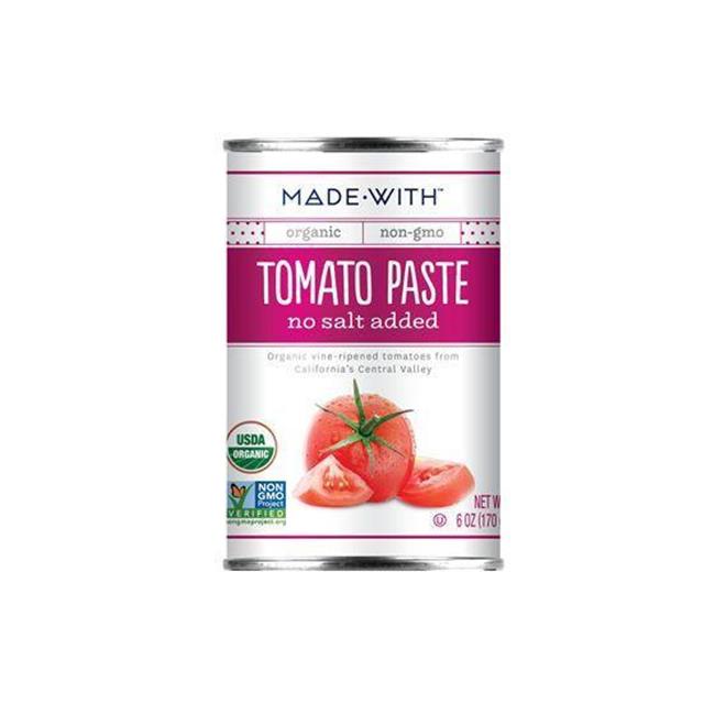 MadeWith 276901 6 oz Tomato Organic Paste, Pack of 24