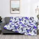 thumbnail image 2 of Fotbe Butterflies Manta de Franela con Estampado, Manta Ultrasuave para Cama, Sofá, Auto, Hipoalergénica y Antibolitas-50"x40", 2 of 6