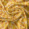 thumbnail image 5 of Ambesonne Retro Valance Pack of 2, Tangerine Round, 54"X12", Earth Yellow Marigold, 5 of 5