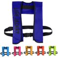 thumbnail image 1 of Life Jacket, Automatic Inflatable Life Jacket Vest, Adult Life Vest Water Sports Fishing Kayak Boating Jacket Life Jacket, Automatic and Manual Fast Inflation in 3-5 Seconds, CE Approved,Manual,Blue, 1 of 7