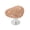Peach, variant on Car Push Start Button Heart Shape Cover Decorative Accessory Enduring Scratch