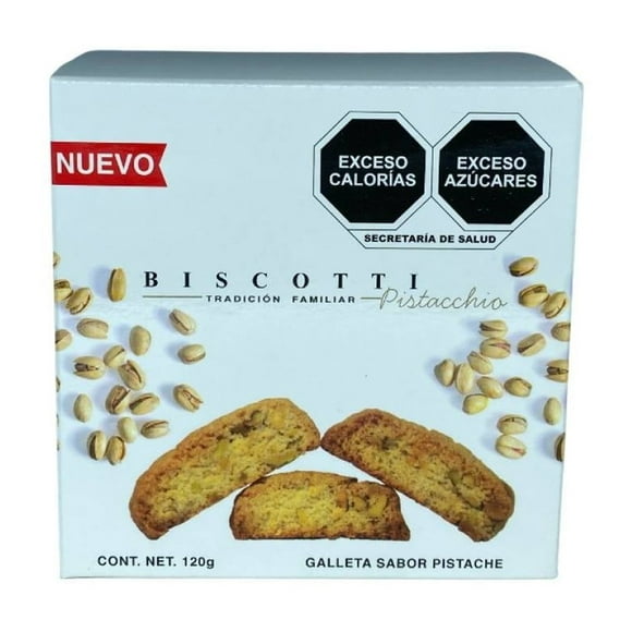 Galletas Ferratelle Biscotti sabor pistache 120 g