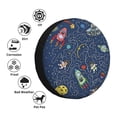 thumbnail image 5 of 14'' Mysterious Universe Space Graffiti Tire Cover, Universal Spare Wheel Covers, Dust-Proof, Water-Proof, Sun-Proof and Corrosion-Proof, 5 of 9