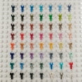 thumbnail image 3 of 100 Pcs DIY MOC pour 983 Figurines de Construction Pièces pour Partie de Corps Main 54-Jaune Citron 100 Pcs, 3 of 6