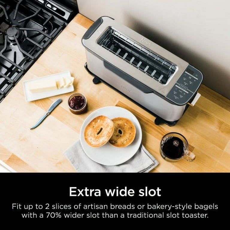  Ninja ST100 Foodi 2-in-1 Flip Toaster, 2-Slice