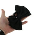 thumbnail image 5 of Unique Bargains 1 Pc Claw Clip Fashion Double Layer Bow Hair Clip Black, 5 of 5