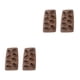 thumbnail image 3 of Billuyoard Molde para microondas de 2 piezas de molde para cubitos de hielo en grano de café Color café 2piezas, 3 of 6