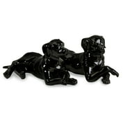 Black Winston Dogs - Set of 2