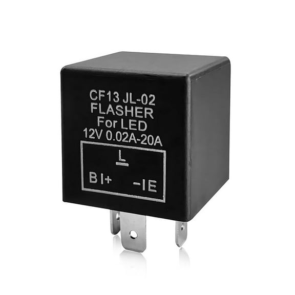 CF13 LED Electronic Flasher Relay CF13 JL-02 EP34 3-Pin 12V 0.02A-20A Turn Signal Fixed Relay For Car Accessories