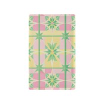 Yayeee Blank Wall Plate Cover 1-Gang 4.5"x2.7" Home Unused Decorative Outlet, Retro Beige Stars