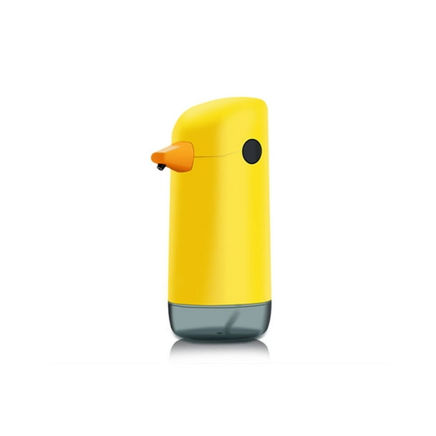 Naiovety Dispensador de espuma para niños, cocina escolar, estilo de dibujos animados, máquina de de manos eléctrica sin contacto, Suministros de limpieza para el hogar