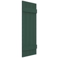 thumbnail image 4 of 14"W x 47"H Mid-America Vinyl, Standard Size Four Board Joined Shutters, w/Installation Shutter-Lok's & Matching Screws, 028 - Forest Green, 4 of 13