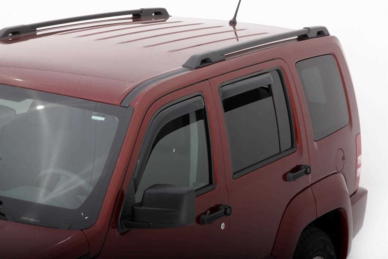 Auto Ventshade (AVS) by RealTruck In-Channel Ventvisor / Window Deflectors 4 Pc. Set Compatible with 2008-2012 Jeep Liberty